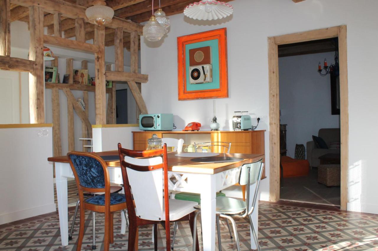 La Ferme De Mon Enfance Βίλα Villechétif Εξωτερικό φωτογραφία